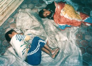 Enfants des rues, Népal