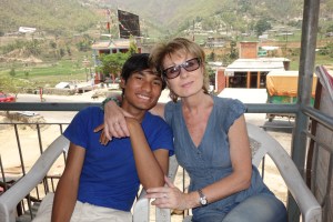 Rajendra and Marie-Hélène 